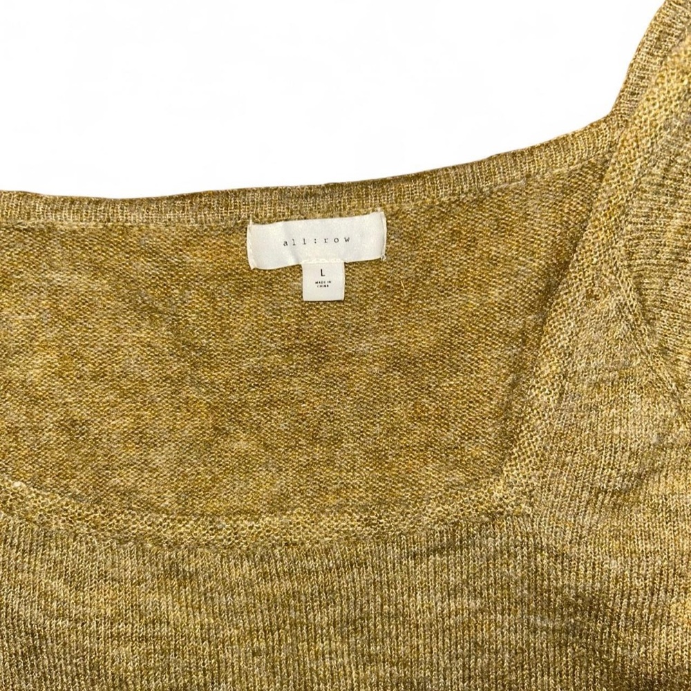 All:row knit sweater size large - Picture 2 of 4